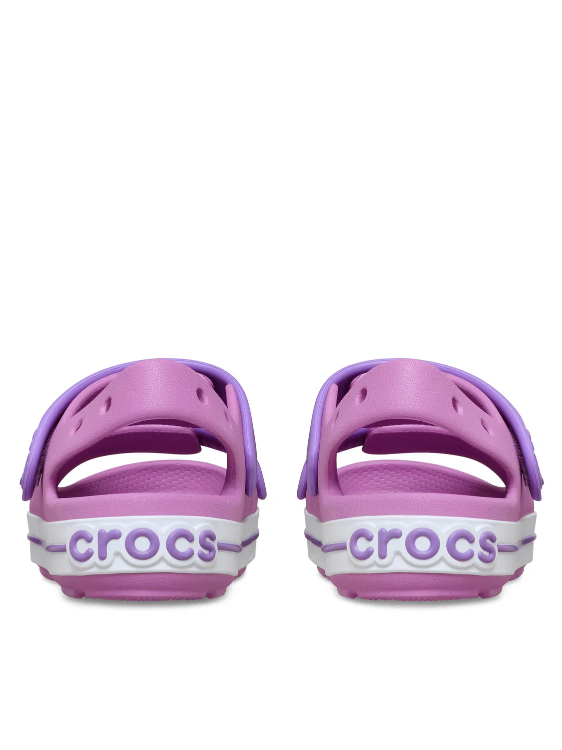 Сандалии для девочки Crocband Cruiser Sandal Crocs, фиолетовый — фото 3