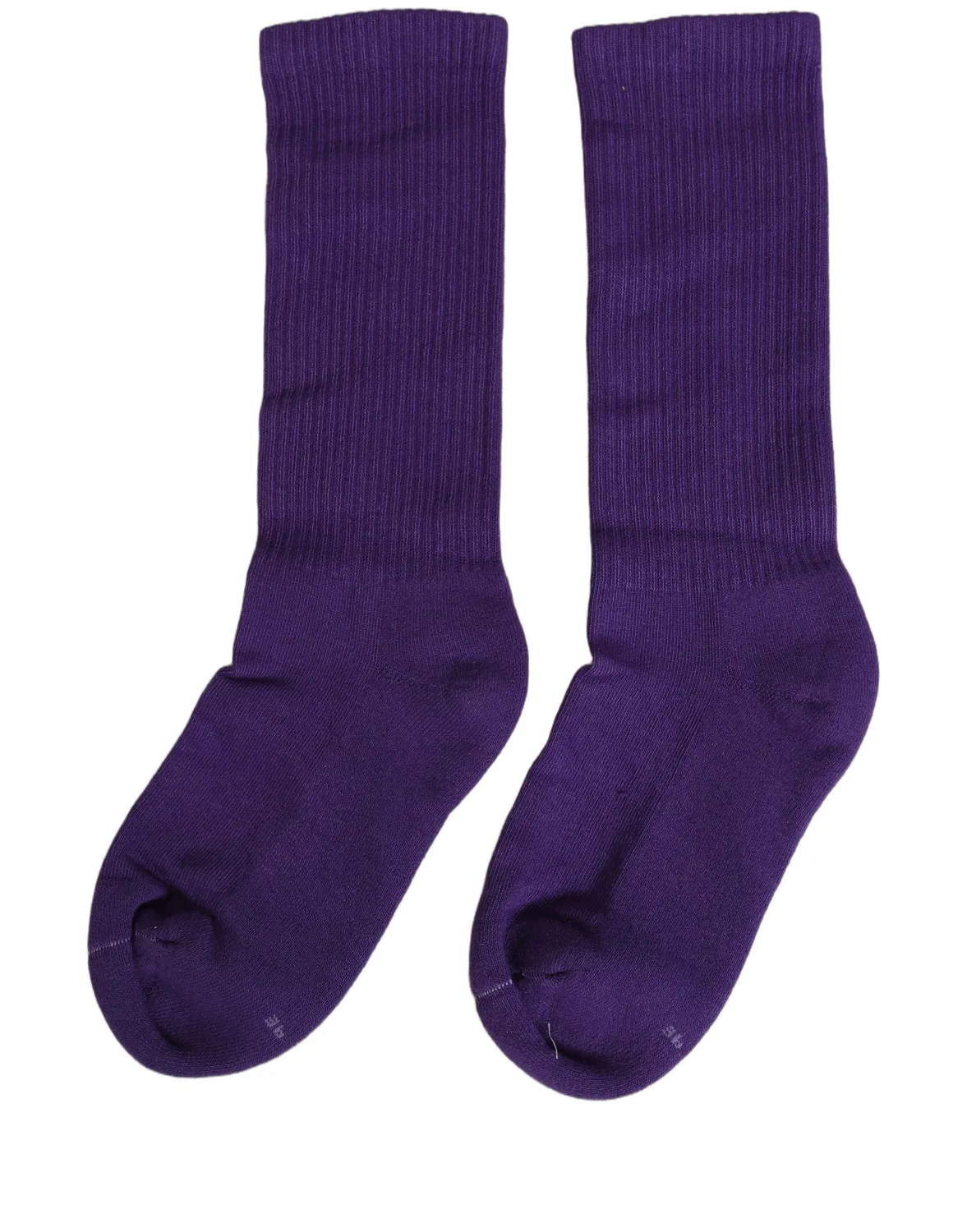 Женские носки с рубчатой текстурой Mid Calf Dolce & Gabbana, Violet — фото 2
