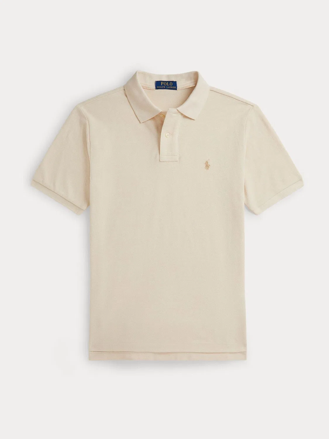 Поло Polo Ralph Lauren Natural Cotton Pique, Natural