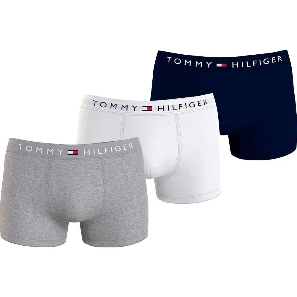 Трусы боксеры комплект 3 шт Tommy Hilfiger, мультиколор