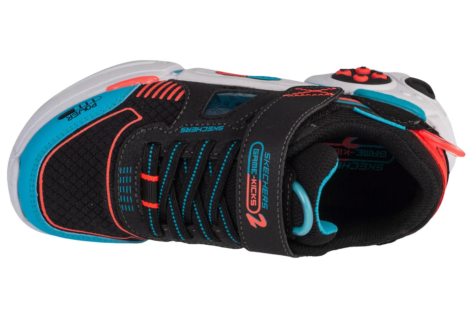 Детские кроссовки для мальчиков Gametronix 2.0 Skechers, Schwarz Blau — фото 3