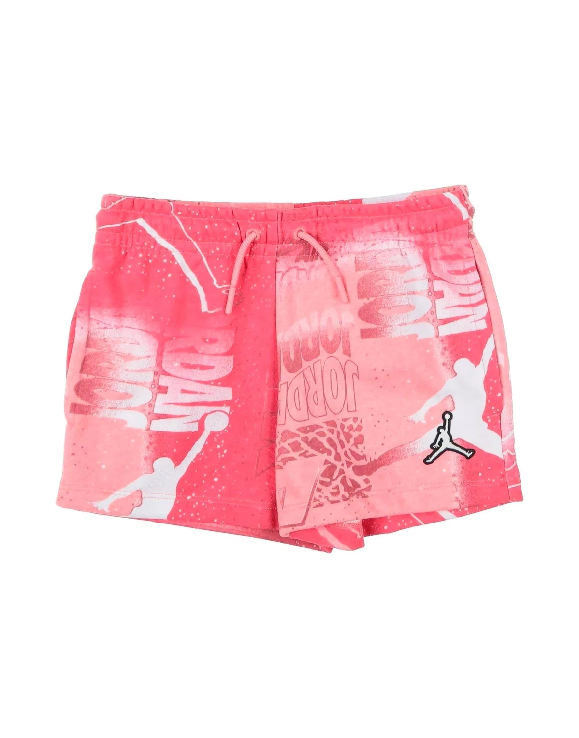 Детские шорты для девочек с принтом Essentials New Wave Aop Short Jordan, розовый