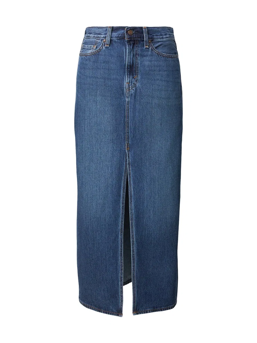 Юбка LEVI'S темно-синего цвета