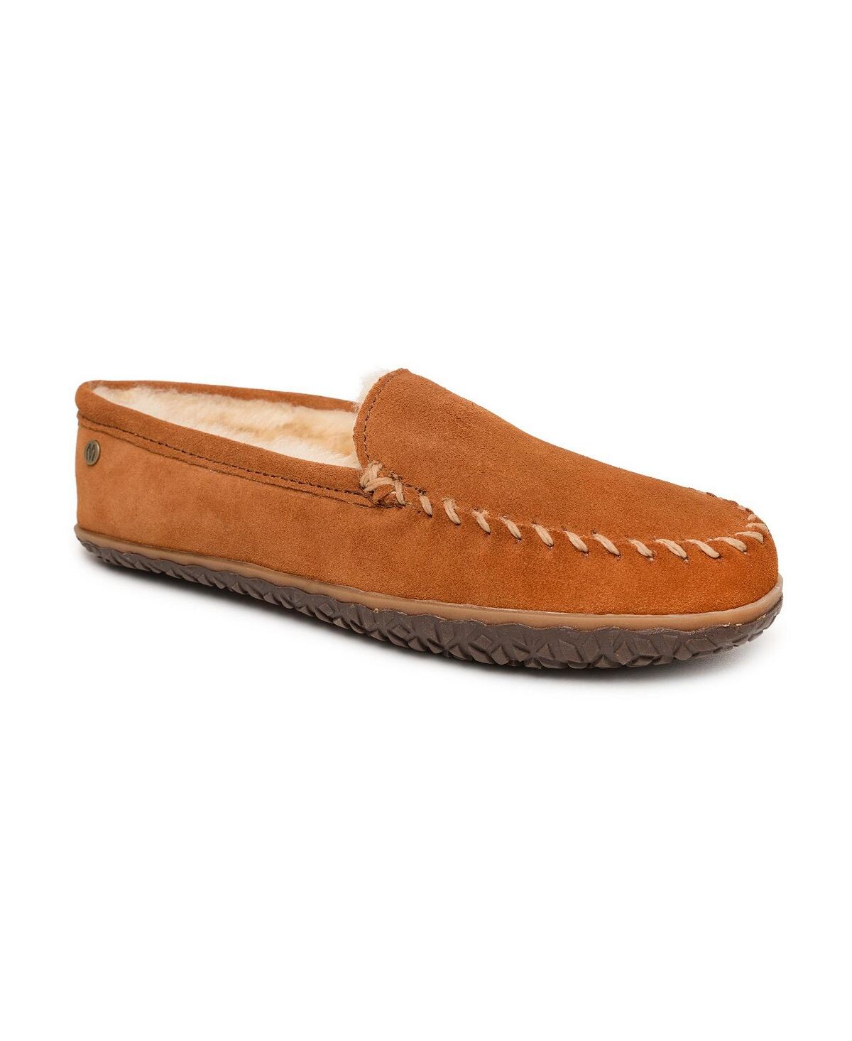 

Мужские тапочки тоби Minnetonka, коричневый