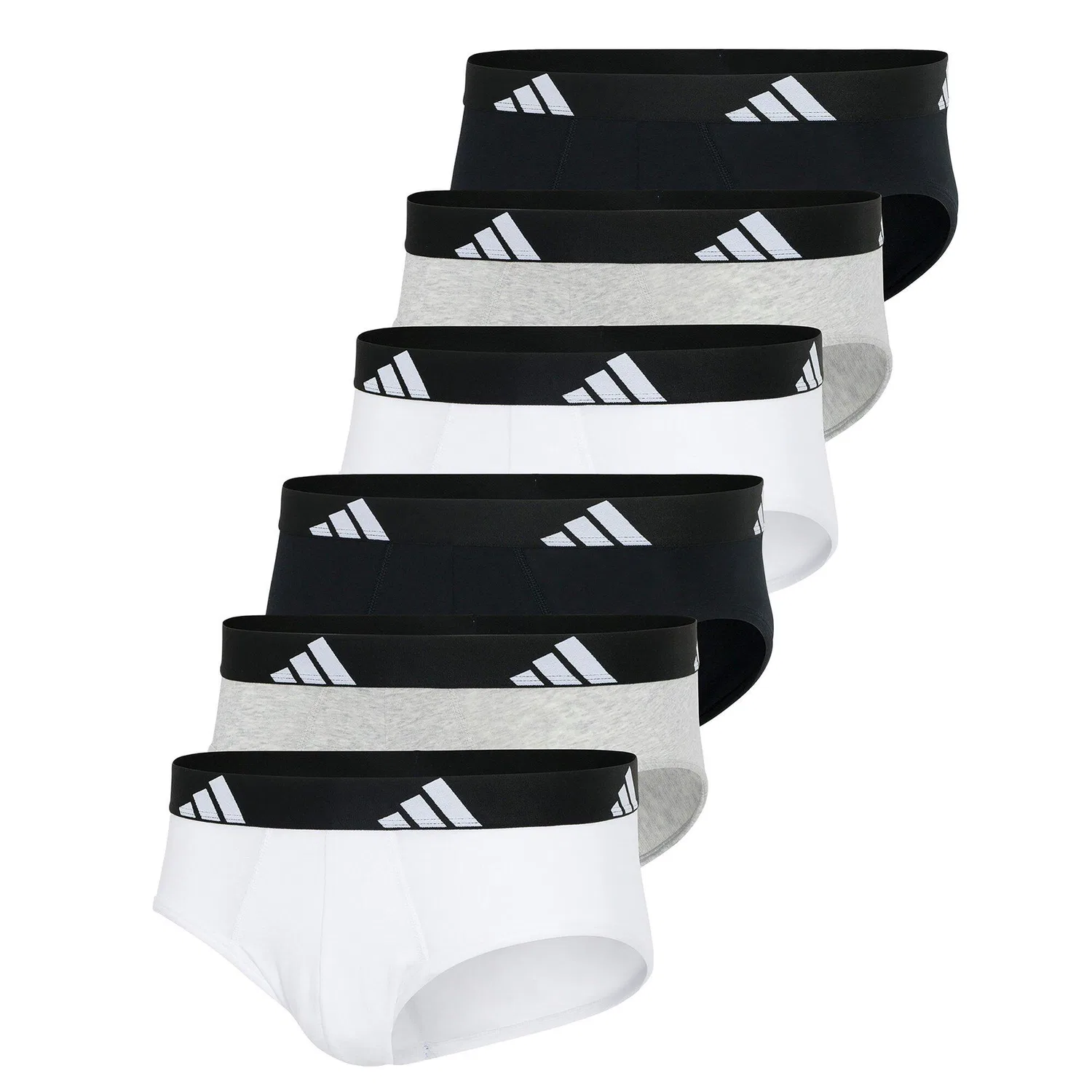 Мужские спортивные трусы-слипы с логотипом Adidas, Цвет Bunt / Carbongrau
