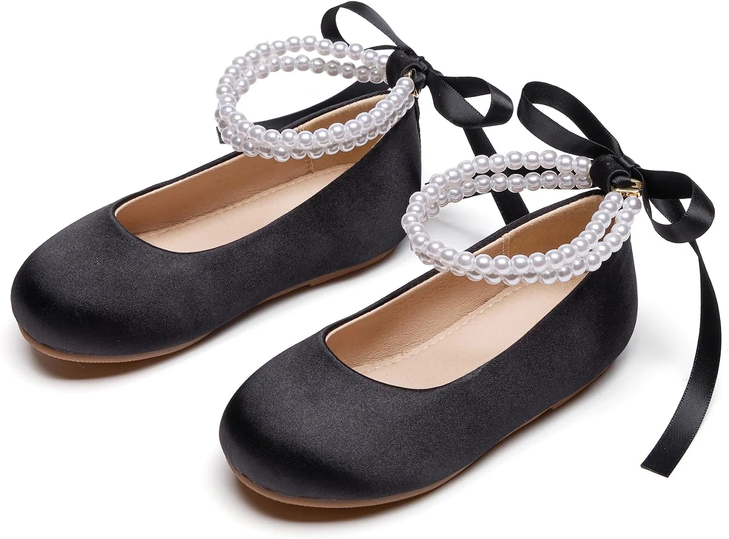 Детские туфли Мэри Джейн для девочек GINFIVE, Black