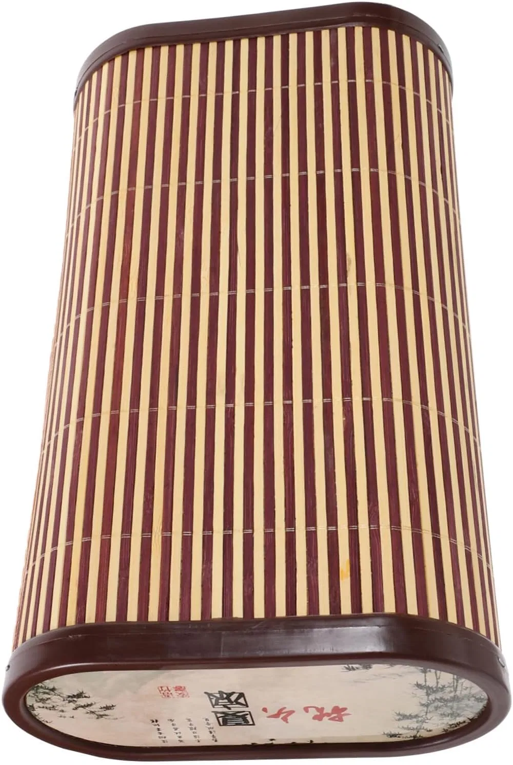 Подушка для шеи из бамбука HONITANO, 31x17.5x9 см, Коричневый