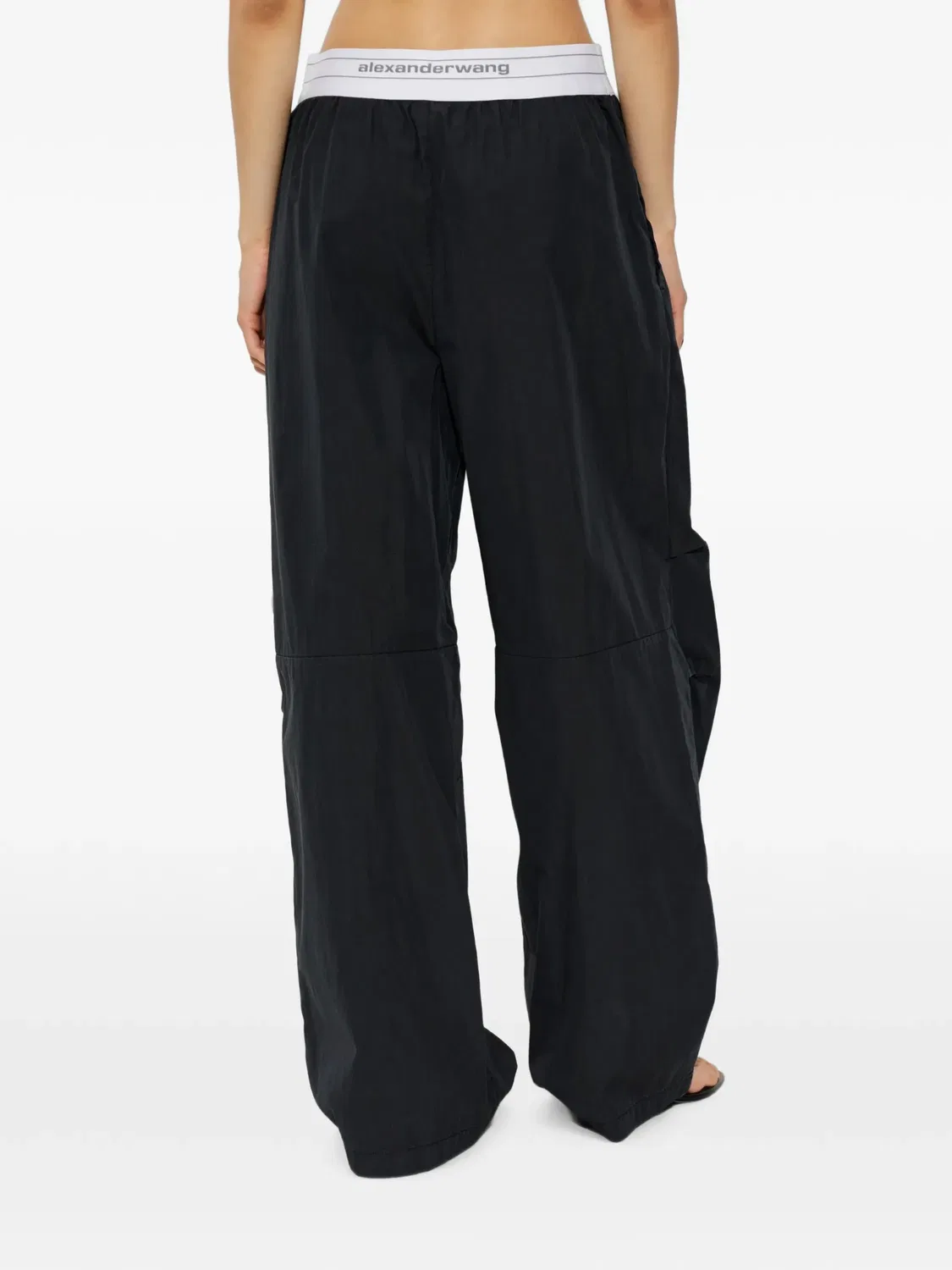 Спортивные брюки хлопковые черные Alexander Wang, черный — фото 3