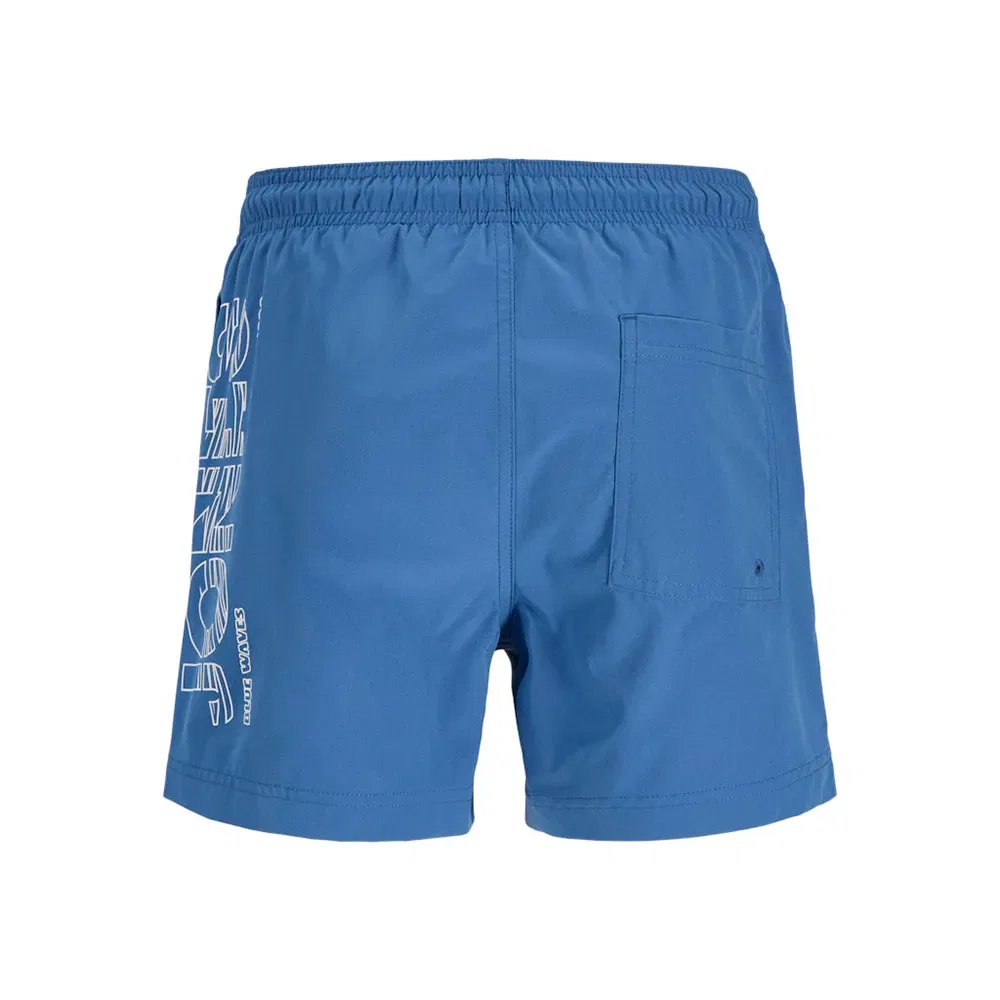 Плавки Maui Wave Logo Jack & Jones, синий — фото 4