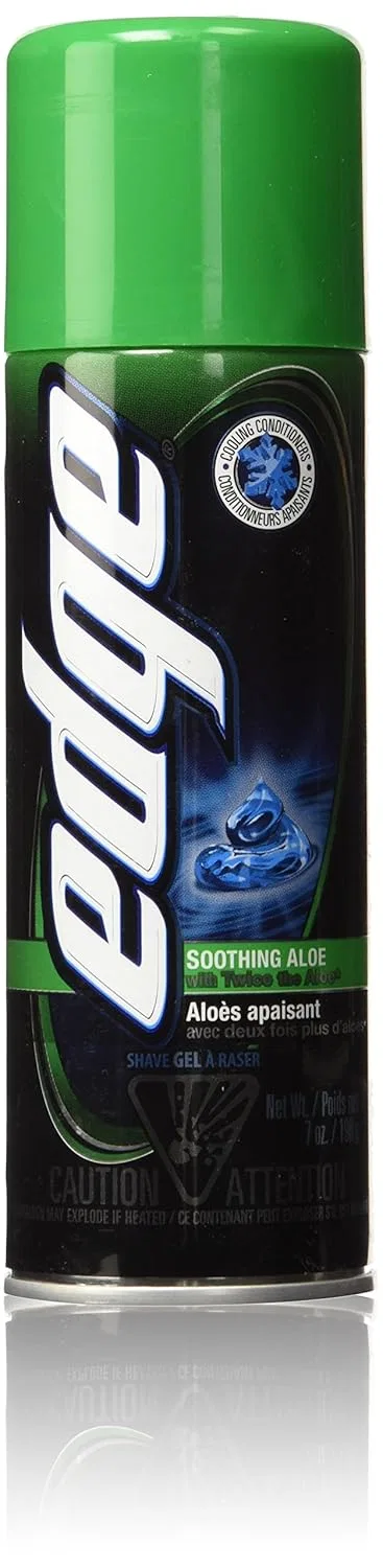 Гель для бритья с алоэ, Edge, 198.4 г