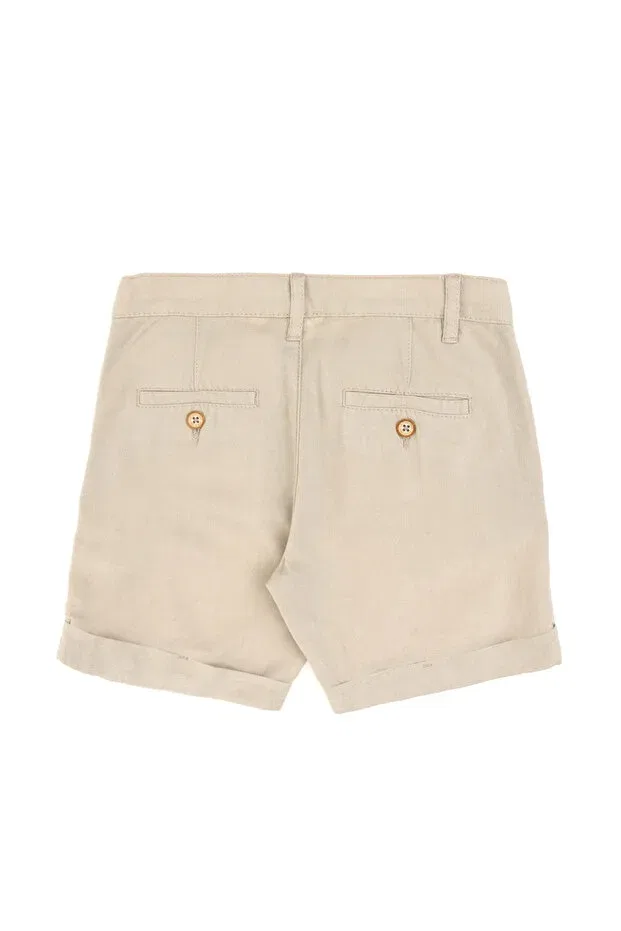 Детские шорты для мальчиков прямого кроя U.S. Polo Assn., Stone — фото 3