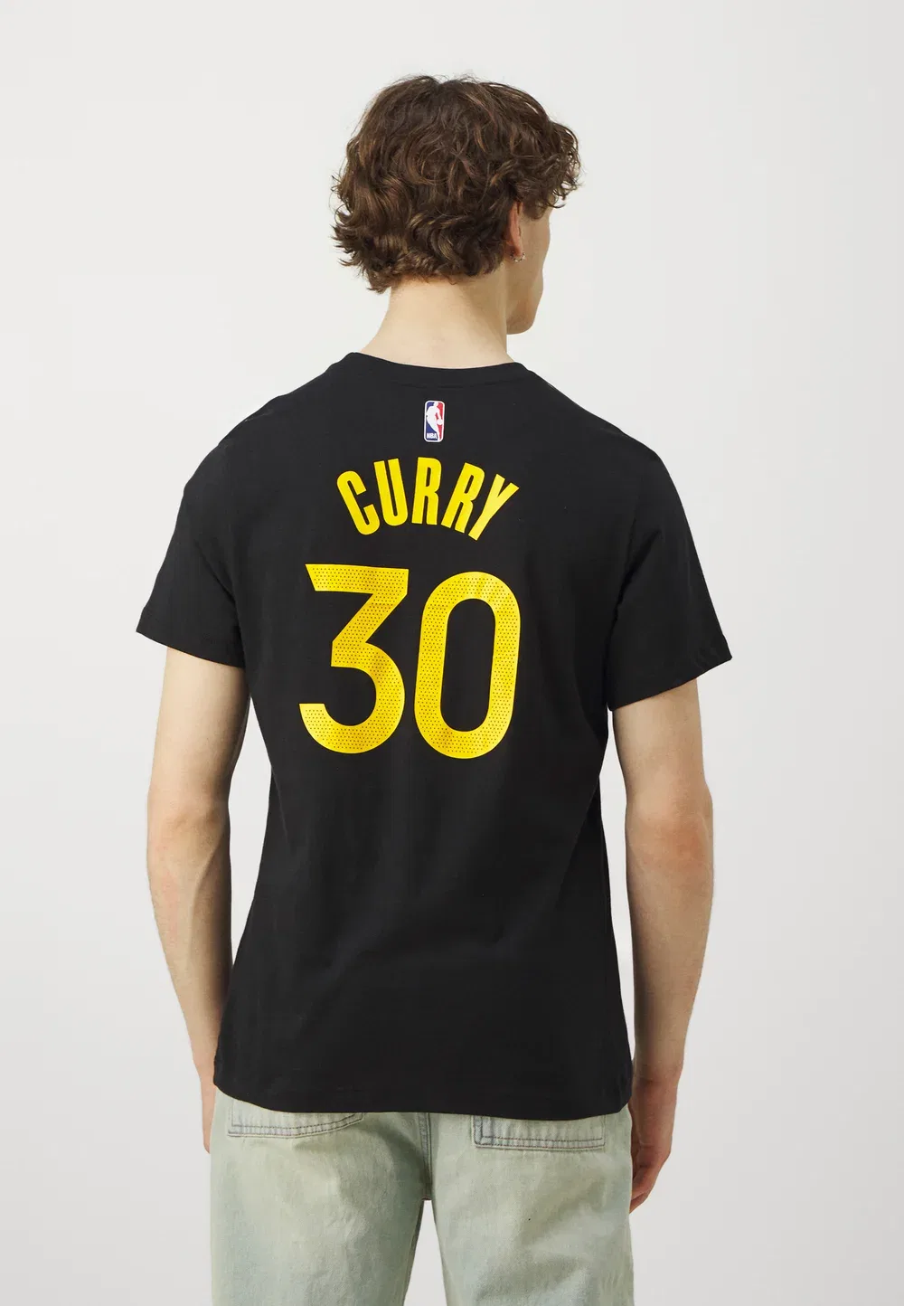 Футболка NBA Golden State Warriors с изображением Стивена Карри - клубная одежда Nike Performance, Black — фото 4