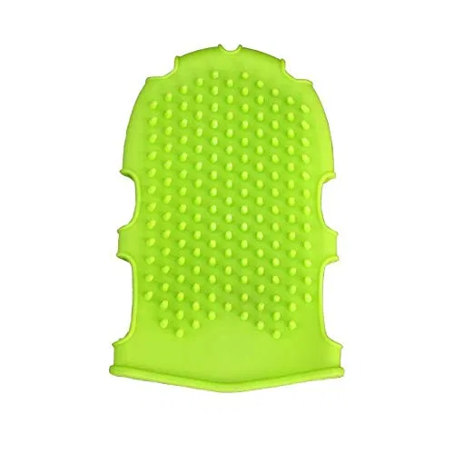Силиконовая мочалка для тела для пилинга, zxb-shop, 17x13x3 см, B