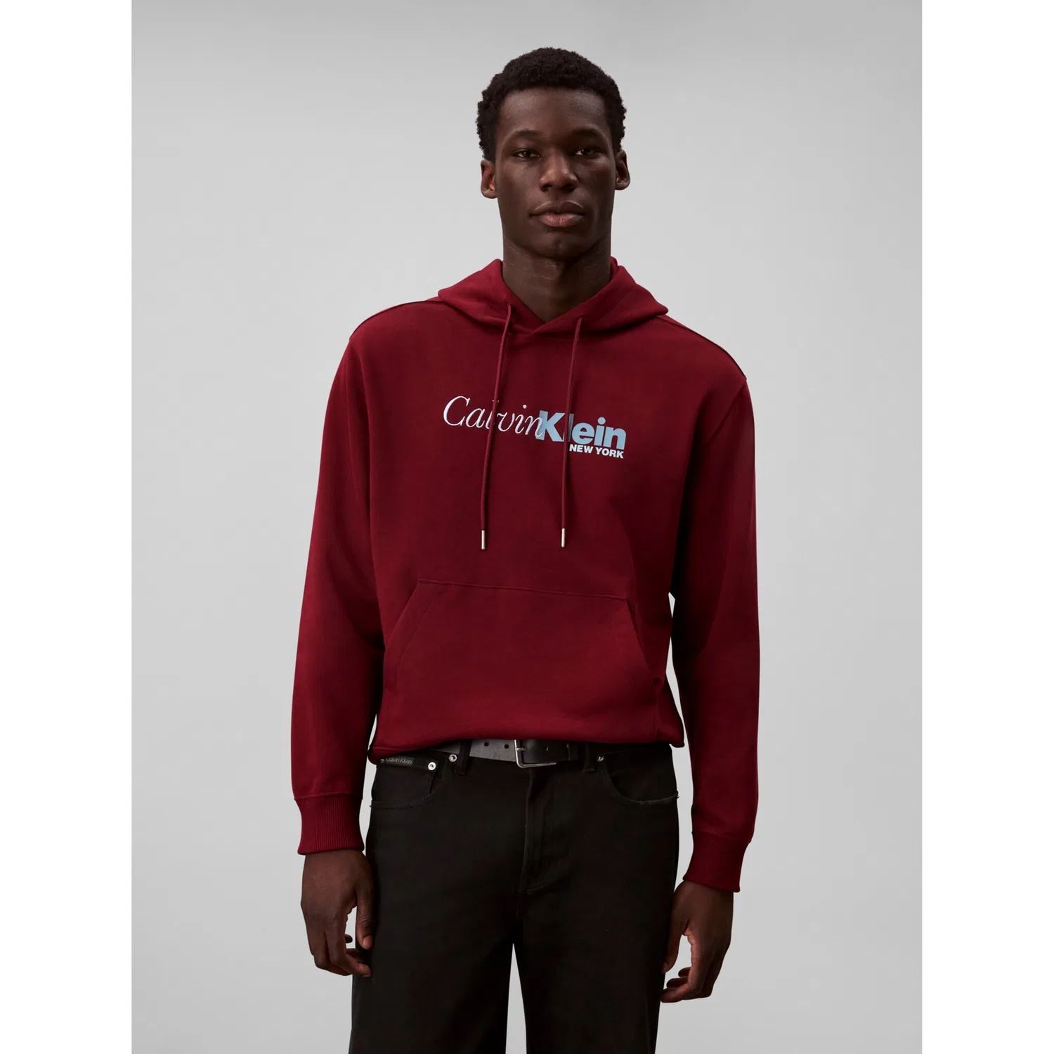 Мужской худи с логотипом Calvin Klein, Renaissance Red