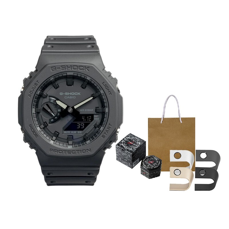 

Часы Casio G-Shock Analog-digital 2100 Series GA-2100-1A1 + подставка Tech-Style