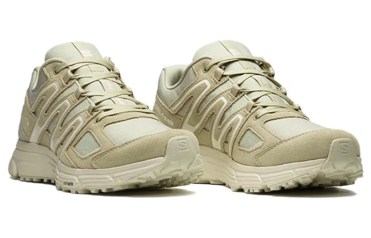 Детские кроссовки из сетки и замши SALOMON X Mission 4 Xmn 4, Light Green — фото 4