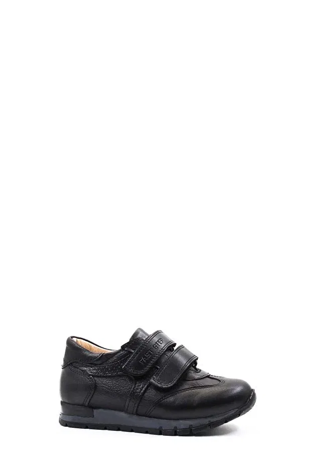 Детские кроссовки для мальчиков из натуральной кожи Mirgeshoes, Black — фото 2