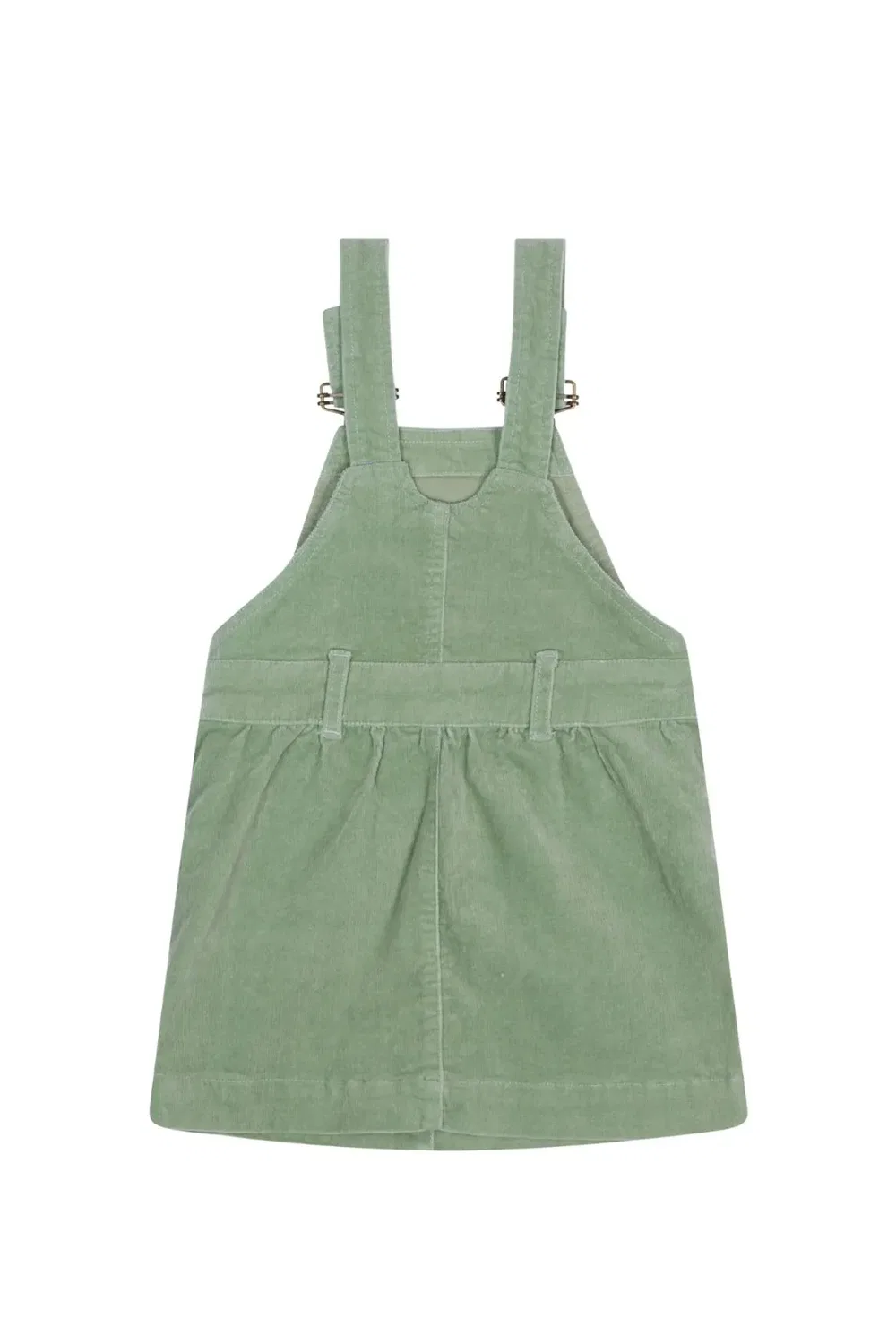 Детское платье из вельвета Sage corduroy dress Dotty Dungarees, Green — фото 2