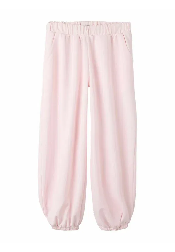 Брюки из полиэстера и эластана, Hose balloon fit, Name It, Cradle Pink, розовый
