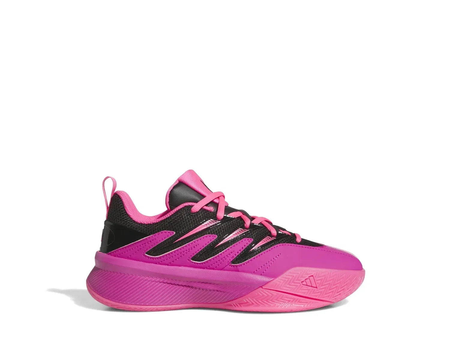 Кроссовки детские Dame Certified 3, adidas, ярко-розовый — фото 3