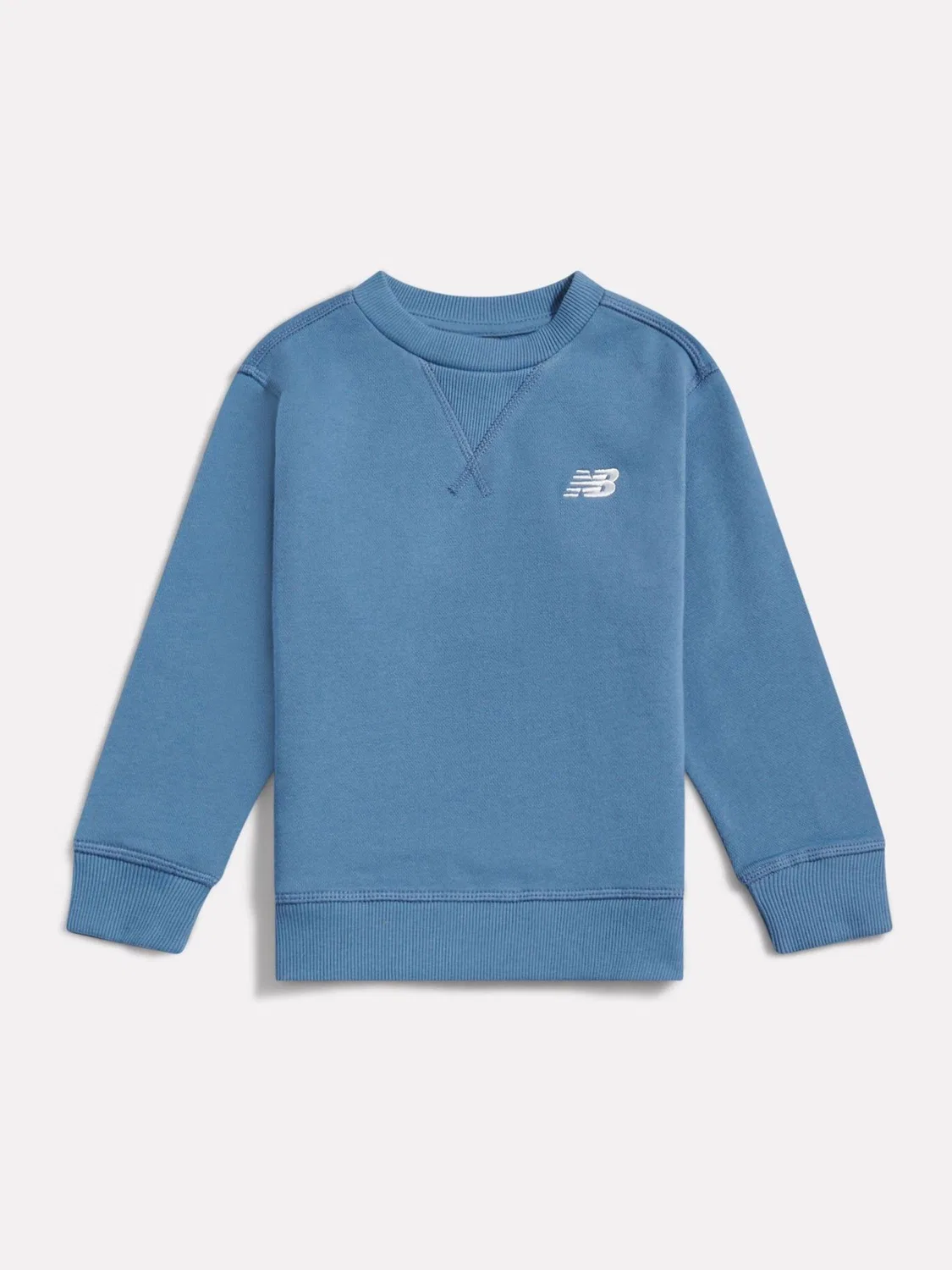 Свитшот с круглым вырезом New Balance, синий