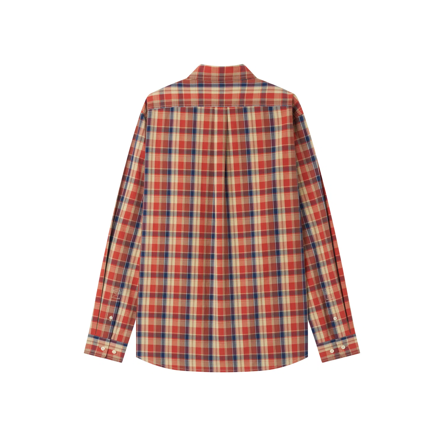 Детская рубашка в стиле преппи с длинным рукавом Evergreen Preppy Style Shirt Teenie Weenie Men, Orange — фото 3