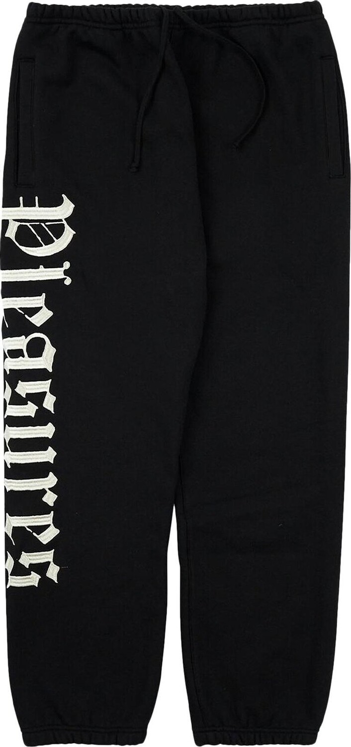 

Спортивные брюки Pleasures Burnout Sweatpants 'Black', черный