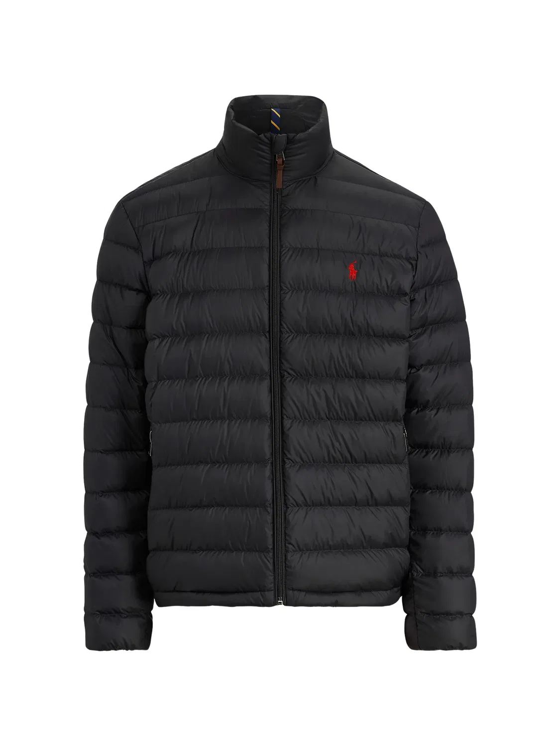 Куртка на молнии черная Polo Ralph Lauren, черный