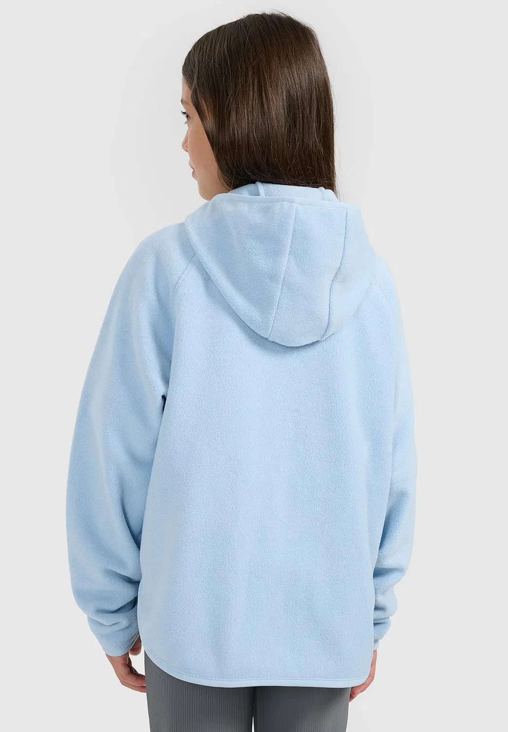 Polar свободная куртка z kapturem dziewczęcy - флисовая куртка 4F, Blue — фото 3