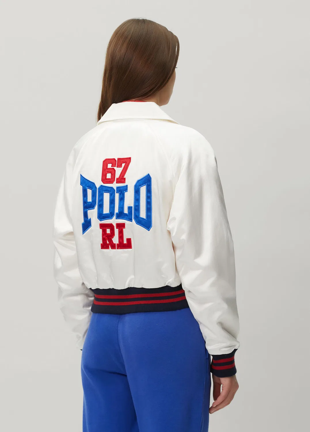 Бомбер Polo Ralph Lauren, белый — фото 4