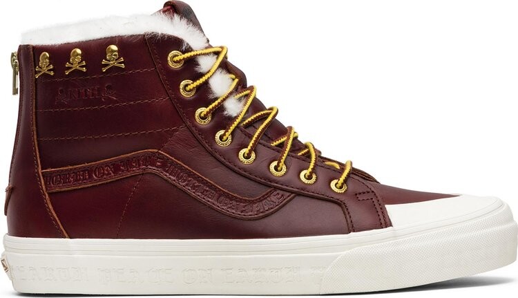 

Кеды Vans Kith x Mastermind World x Sk8-Hi Reissue Zip LX Brown, коричневый