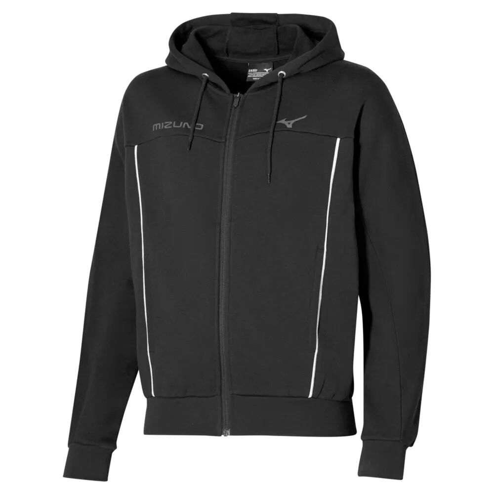 

Толстовка спортивная Mizuno Athletics full zip, черный