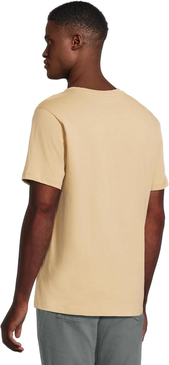 Мужская футболка с V-вырезом U.S. POLO ASSN., Tribeca Khaki — фото 3
