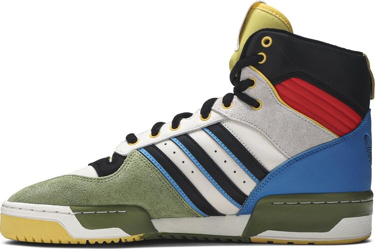 Кроссовки Adidas Hebru Brantley x BBC x Rivalry Hi 'Fly Boy', многоцветный — фото 4