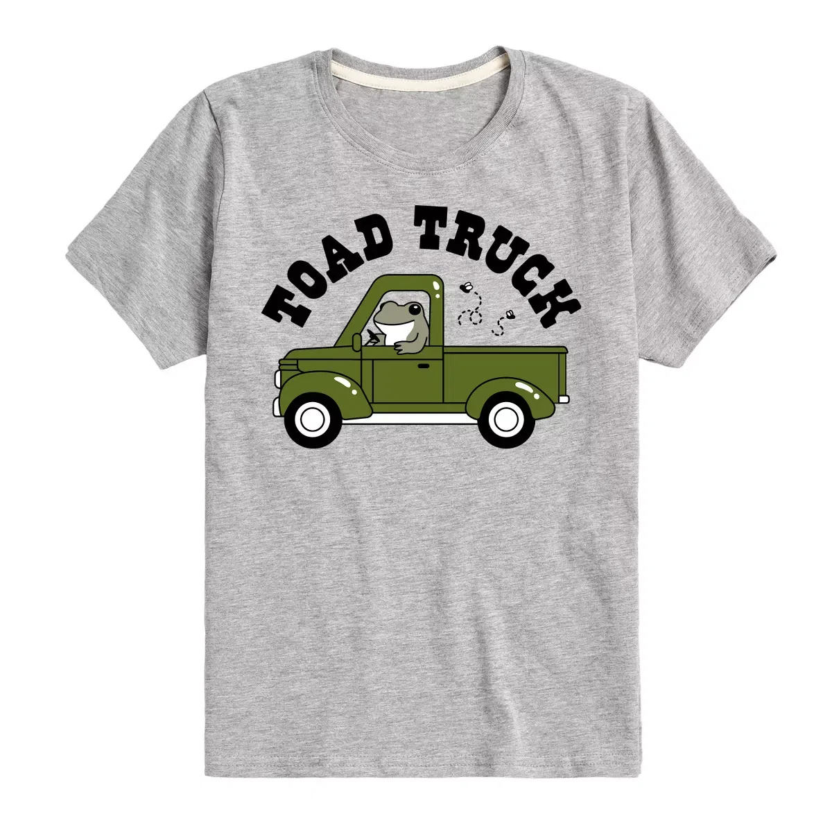 Детская футболка с принтом Toad Truck Instant Message, Athletic Heather