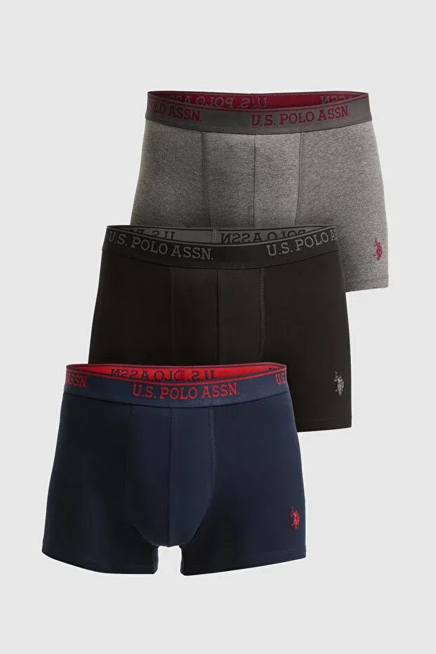 Мужские трусы с принтом U.S. Polo Assn., Navy Blue