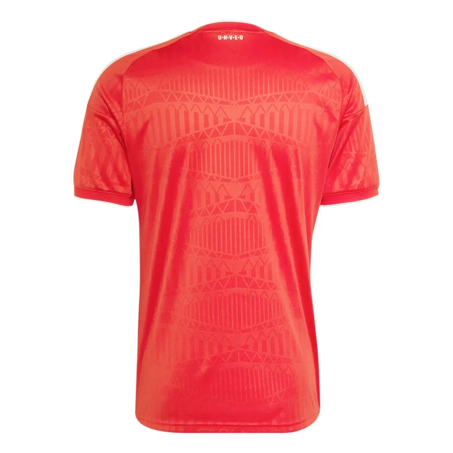 Спортивная футболка ADIDAS PERFORMANCE Performance Shirt 'UNB' красного цвета — фото 2
