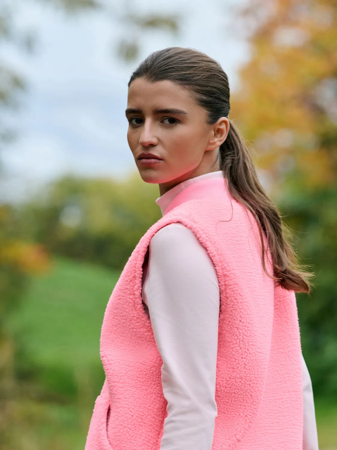 Жилет флисовая Next, Fluro Pink — фото 4
