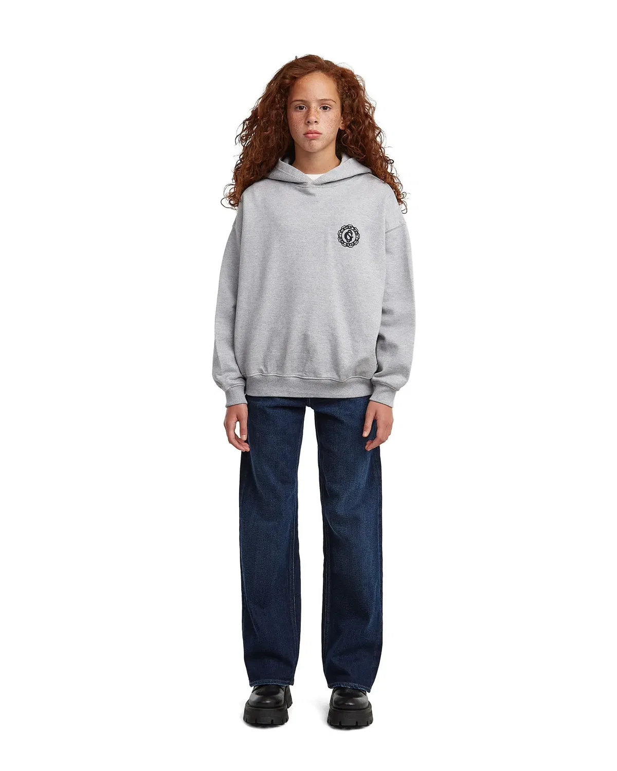 Джинсы свободные для девочек Judee G-Star Raw, синий — фото 3