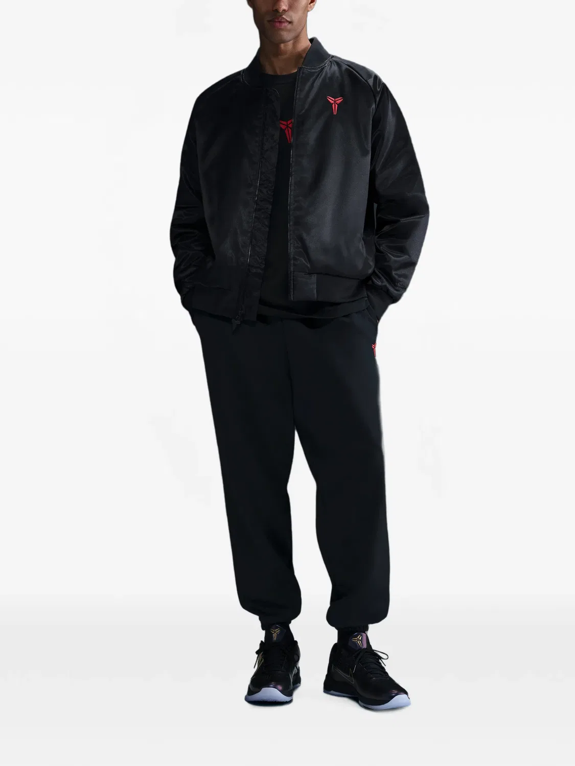 Nike Бомбер Kobe Year of Mamba черный — фото 4