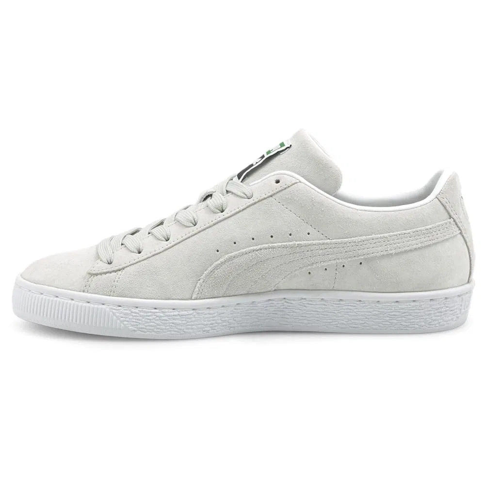 Детские кроссовки для девочек замшевые Classic Xxi PUMA, Grigio Viola PUMA Bianco — фото 3