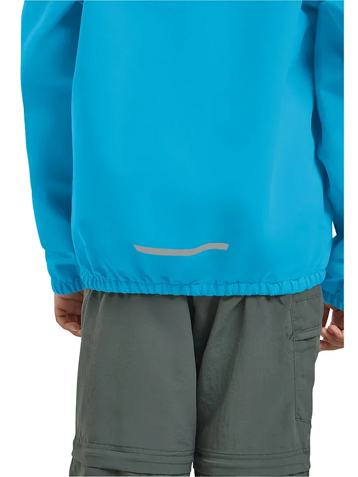 Дождевик синий Flaze Jack Wolfskin, синий — фото 4