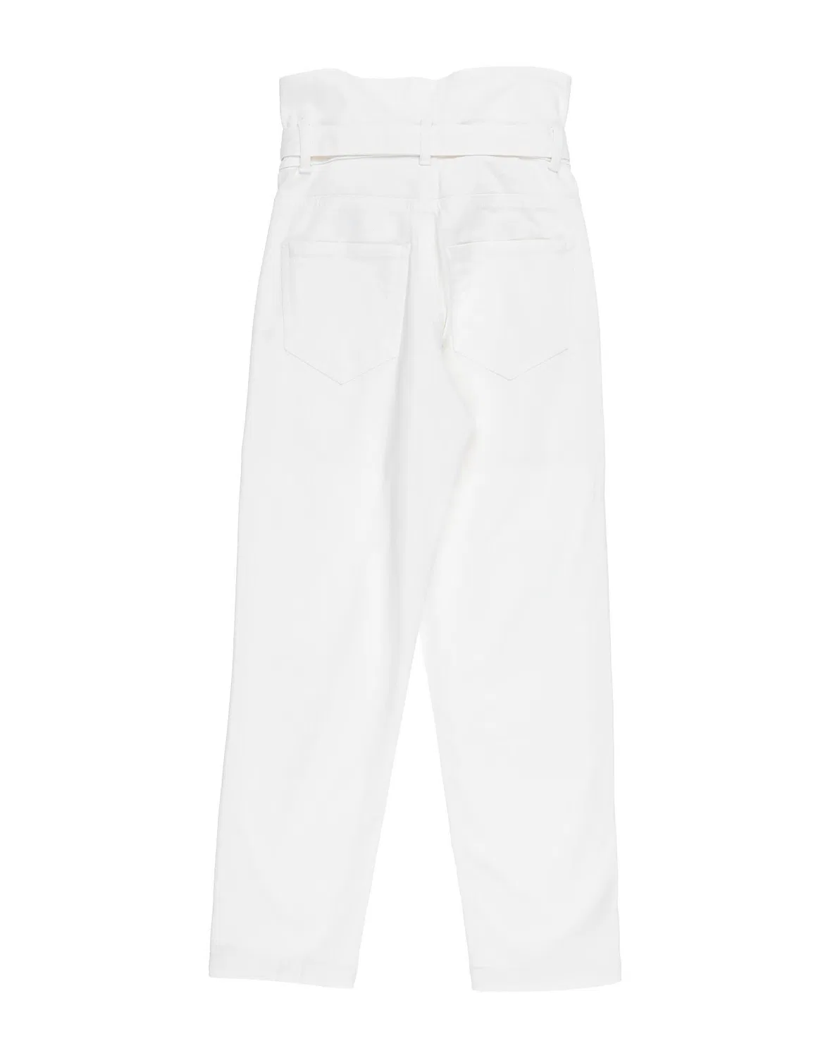 Детские брюки для девочек габардиновые Miss Grant, белый — фото 2