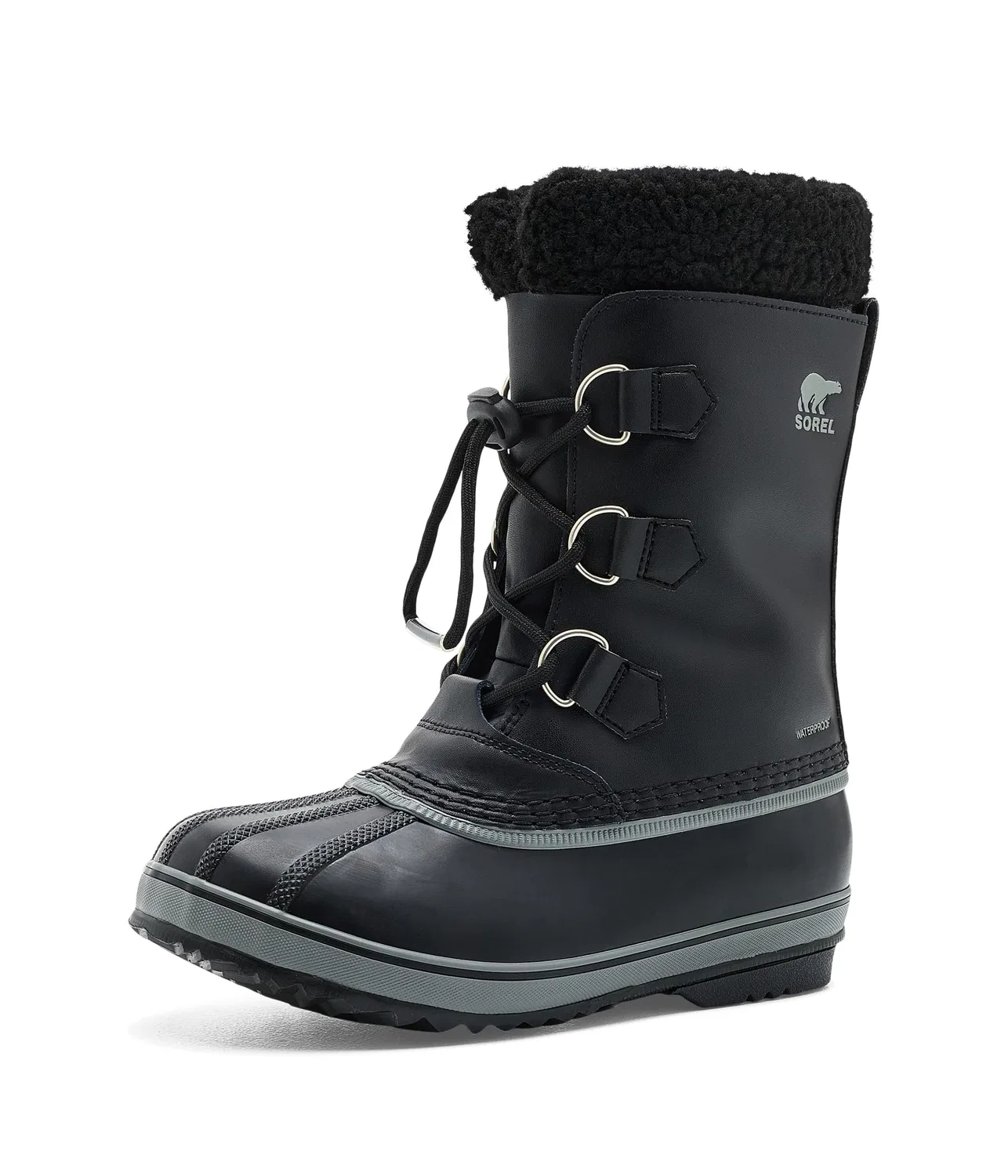 Водонепроницаемые ботинки Yoot Pac TP Waterproof (для больших детей) Sorel Kids, Black/Quarry