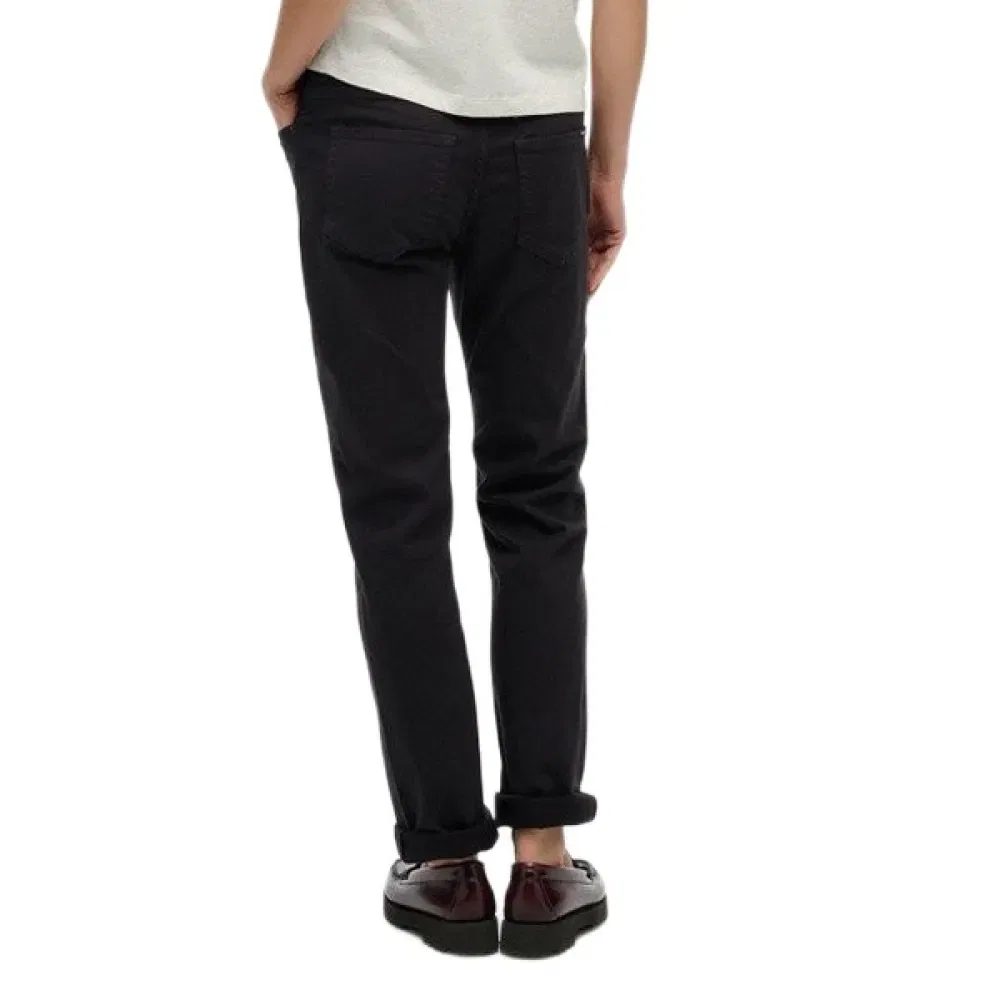 Брюки Superdry Slim Sateen, черный — фото 2