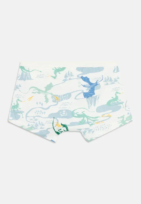 Комплект из 3 трусов с принтом Petit Bateau Light Green, White, белый/светло-зеленый — фото 2