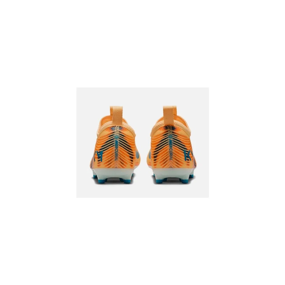 Детские футбольные бутсы для мальчиков с шипами Turuncu Nike Jr Zoom Vapor 16 Acad Km Fg/mg — фото 4