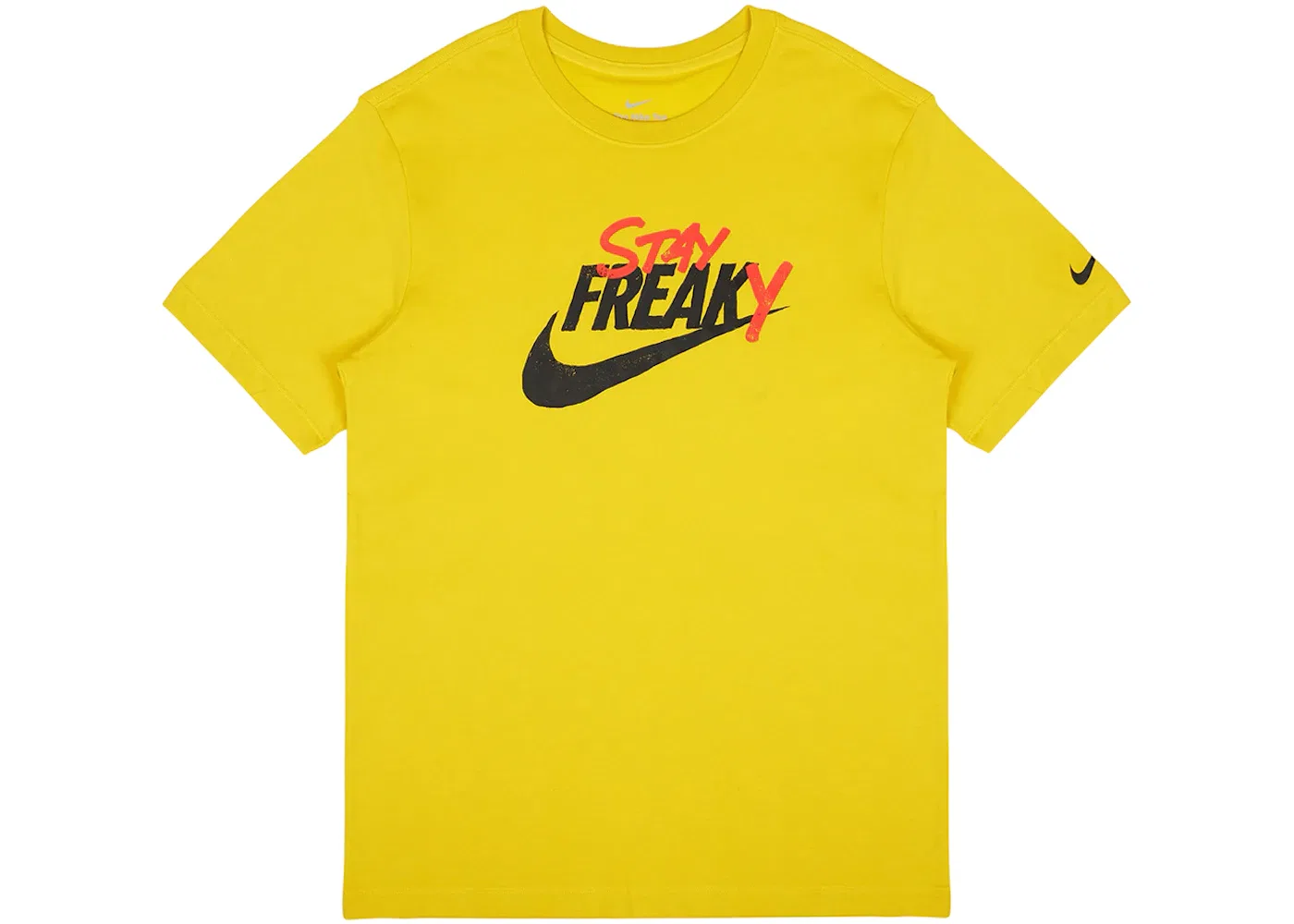Мужская футболка Nike Giannis Stay Freaky Basketball Dri-Fit, Yellow
