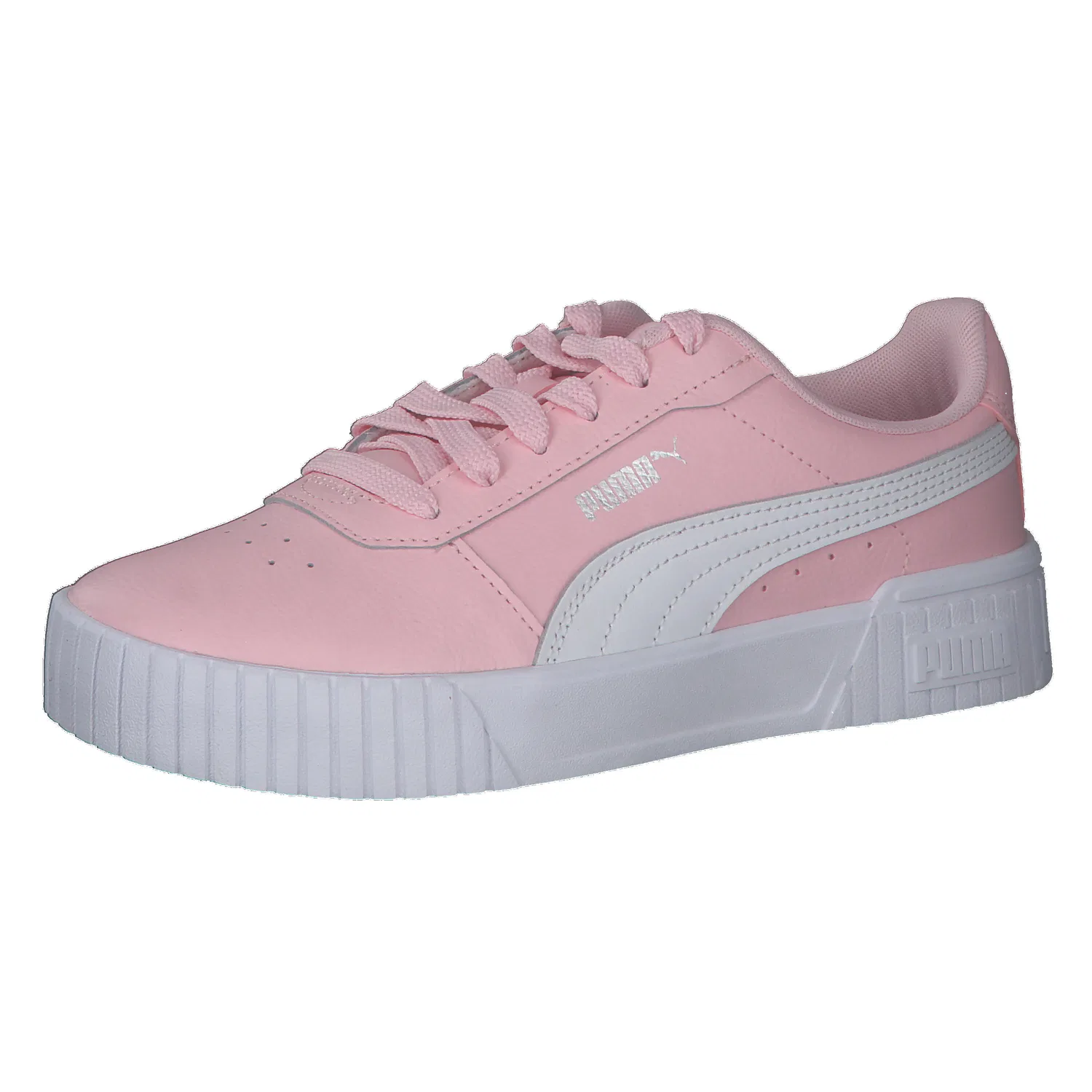 Детские кроссовки для девочек Carina 2.0 Jr Puma, Rosa Silber