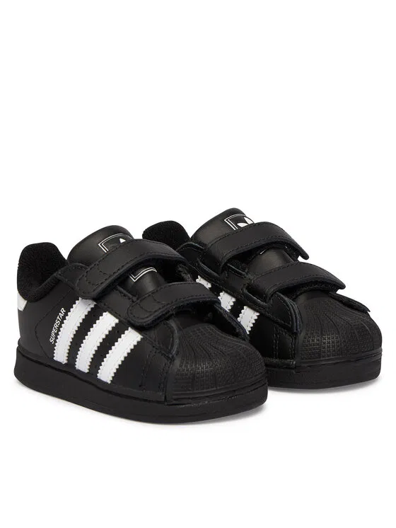 Кроссовки Superstar II Cf I Adidas, черный — фото 2